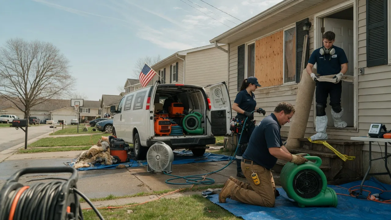 Water Damage Restoration in Mount Pleasant, MI near me
